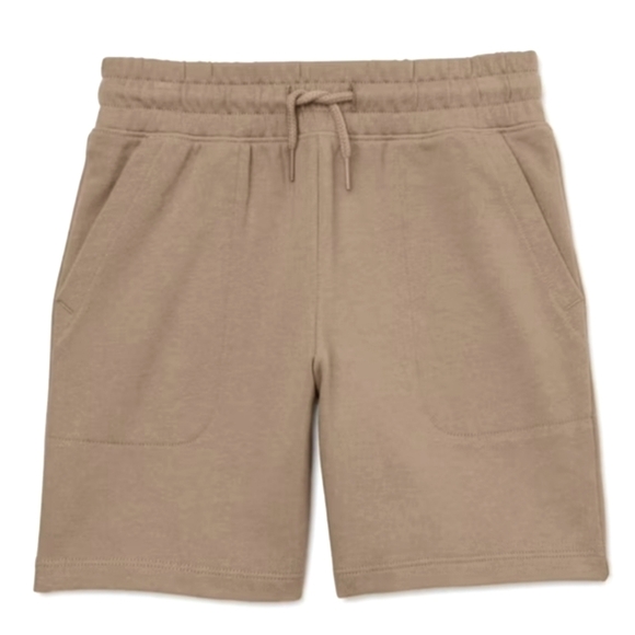 Lucky Brand Men's Beige Elastic Waist Drawstring French Terry Shorts Size M - Picture 1 of 7